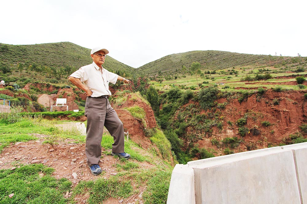 Recuperación carcava Vista Alegre (Fedetrac) - San Sebastián, Cusco